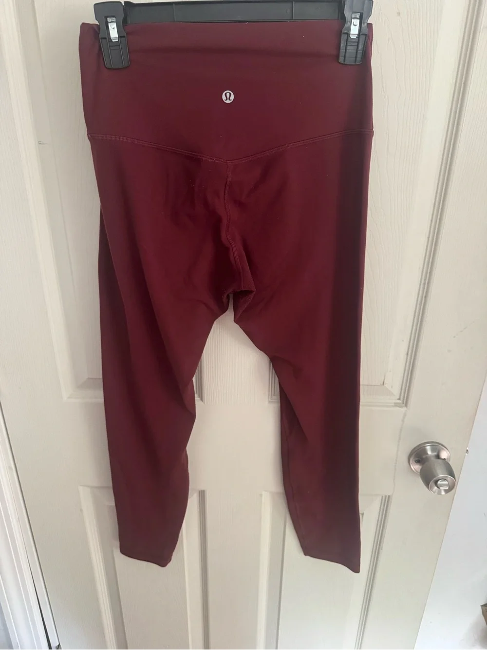 lululemon Align™ High-Rise Crop 23" Size 8 Burgundy - Picture 6 of 14